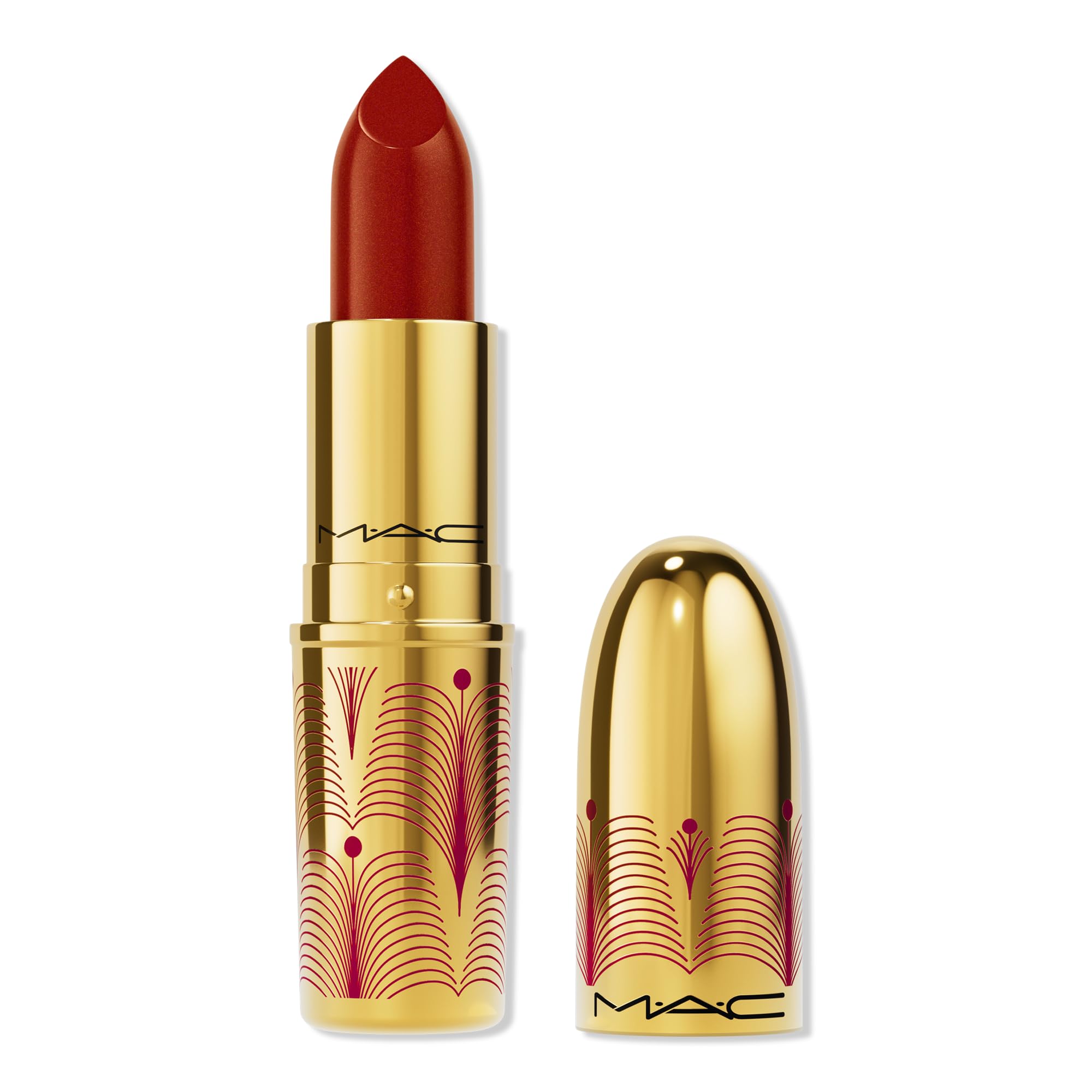 Amazon.com : MAC Frost Lipstick, Regal Red, 0.1 Ounces : Beauty